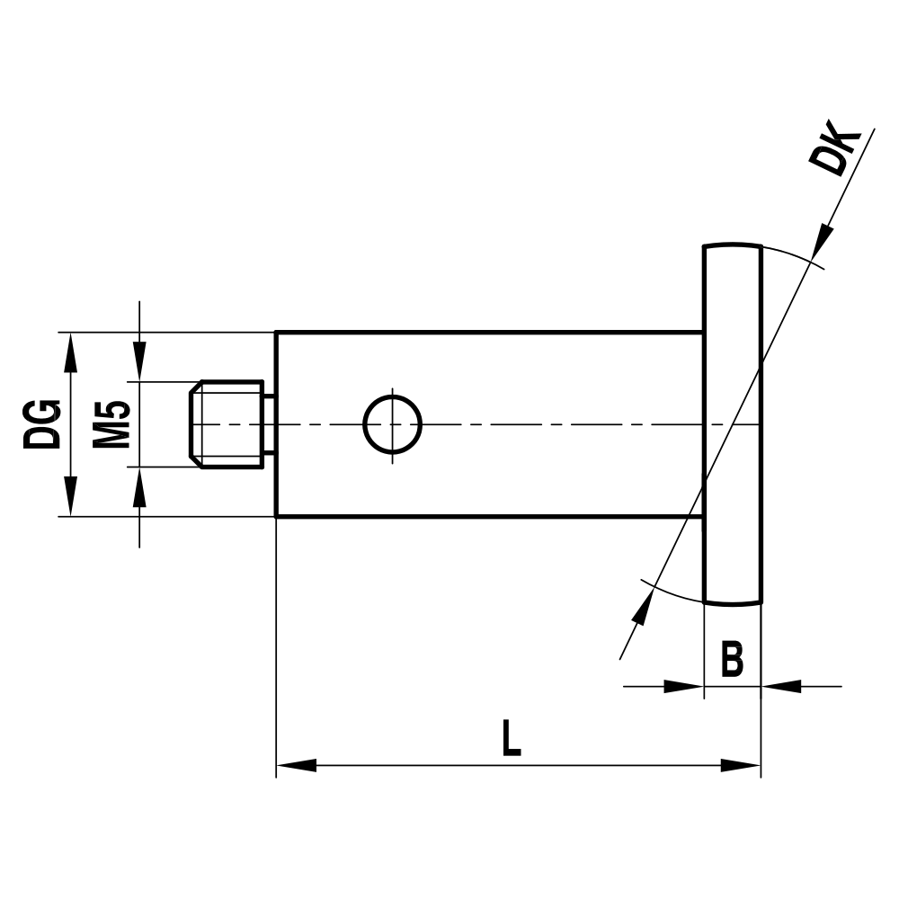 Drawing of product KI M5 150 10 021