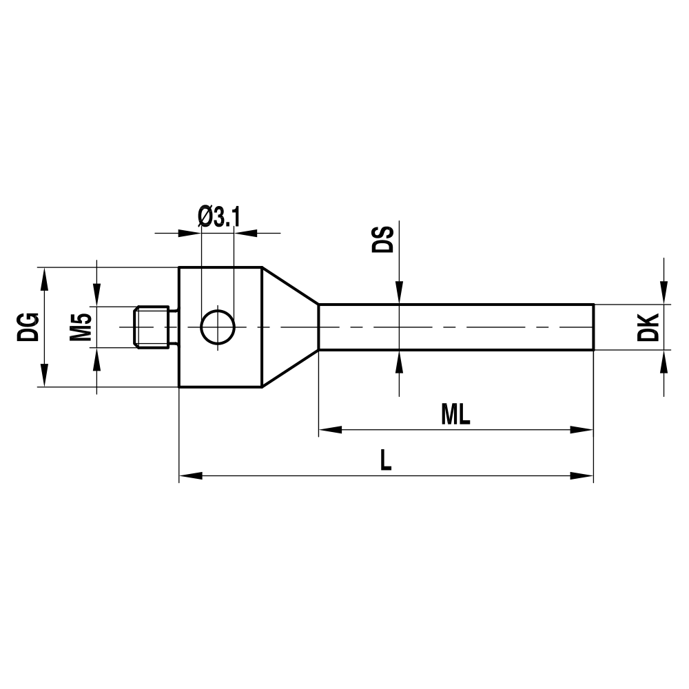 Drawing of product ZH M5 030 12 050
