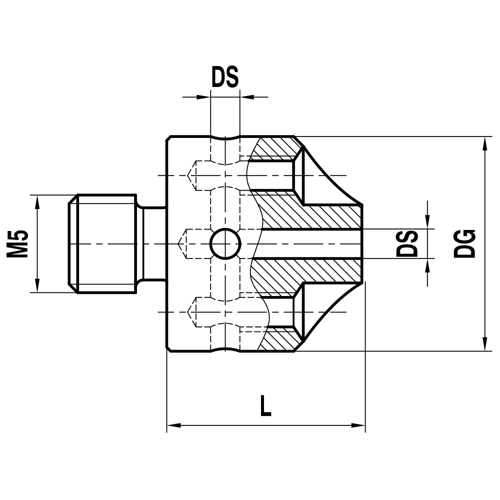 Drawing of product KH M5 000 11 020
