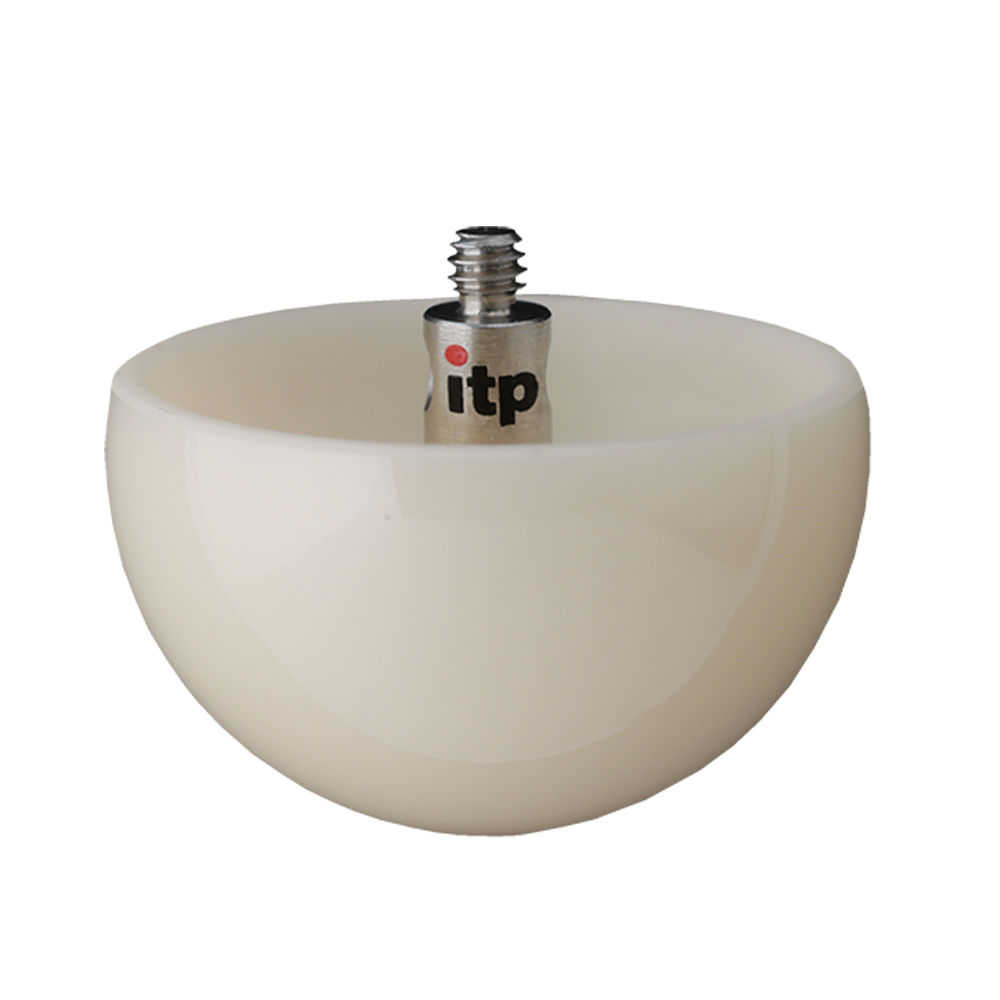Hemispherical Styli; base: stainless steel;  ball: ceramic