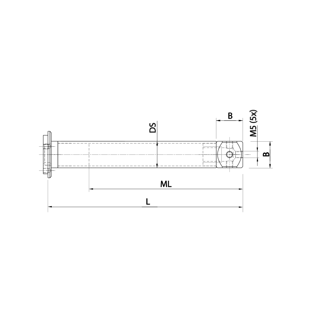 Drawing of product TV M5 018 15 080