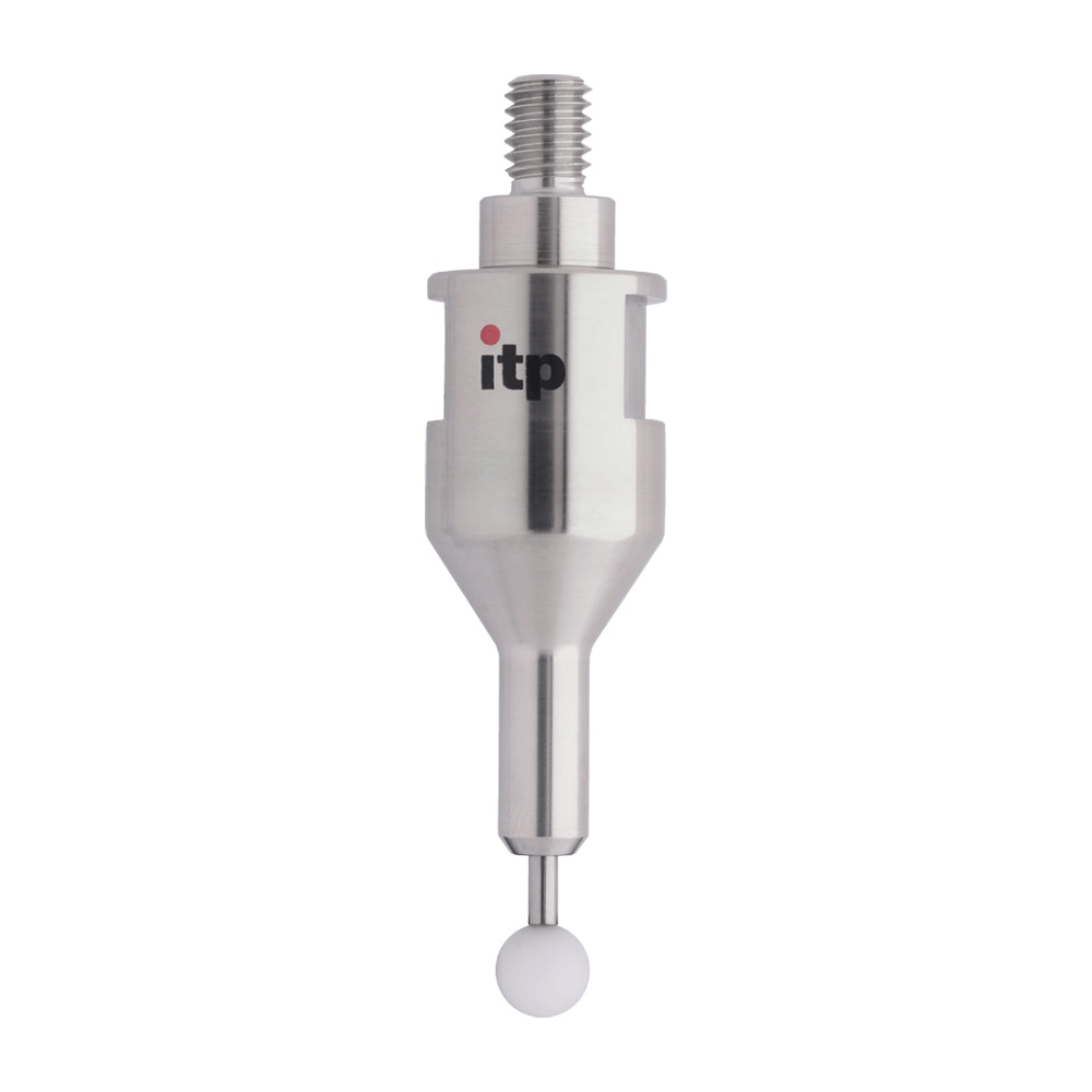 Straight Styli; base: stainless steel; stem: carbide; ball: delrin