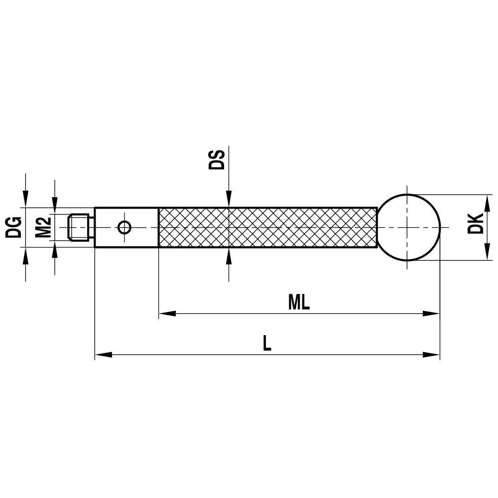 Drawing of product TC M2 050 03 032