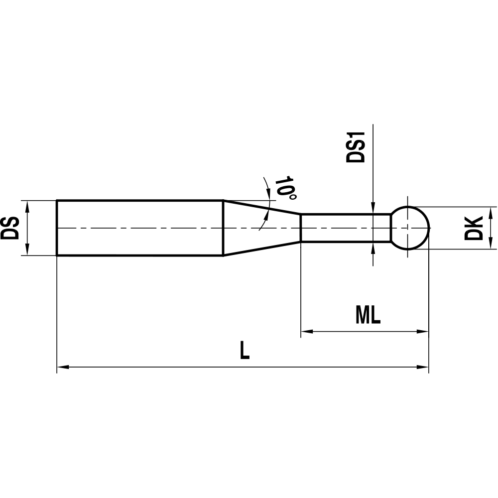 Drawing of product KT M5 010 04 035