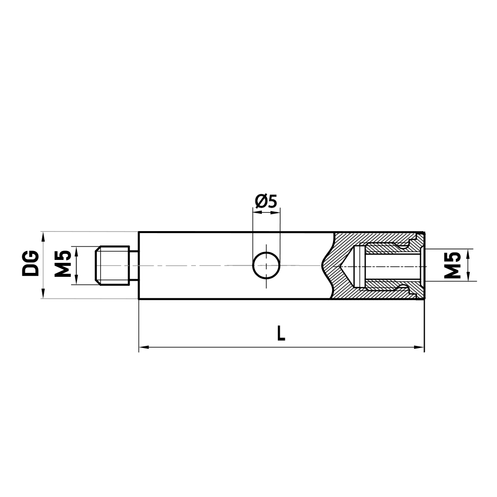 Drawing of product VA M5 000 11 060