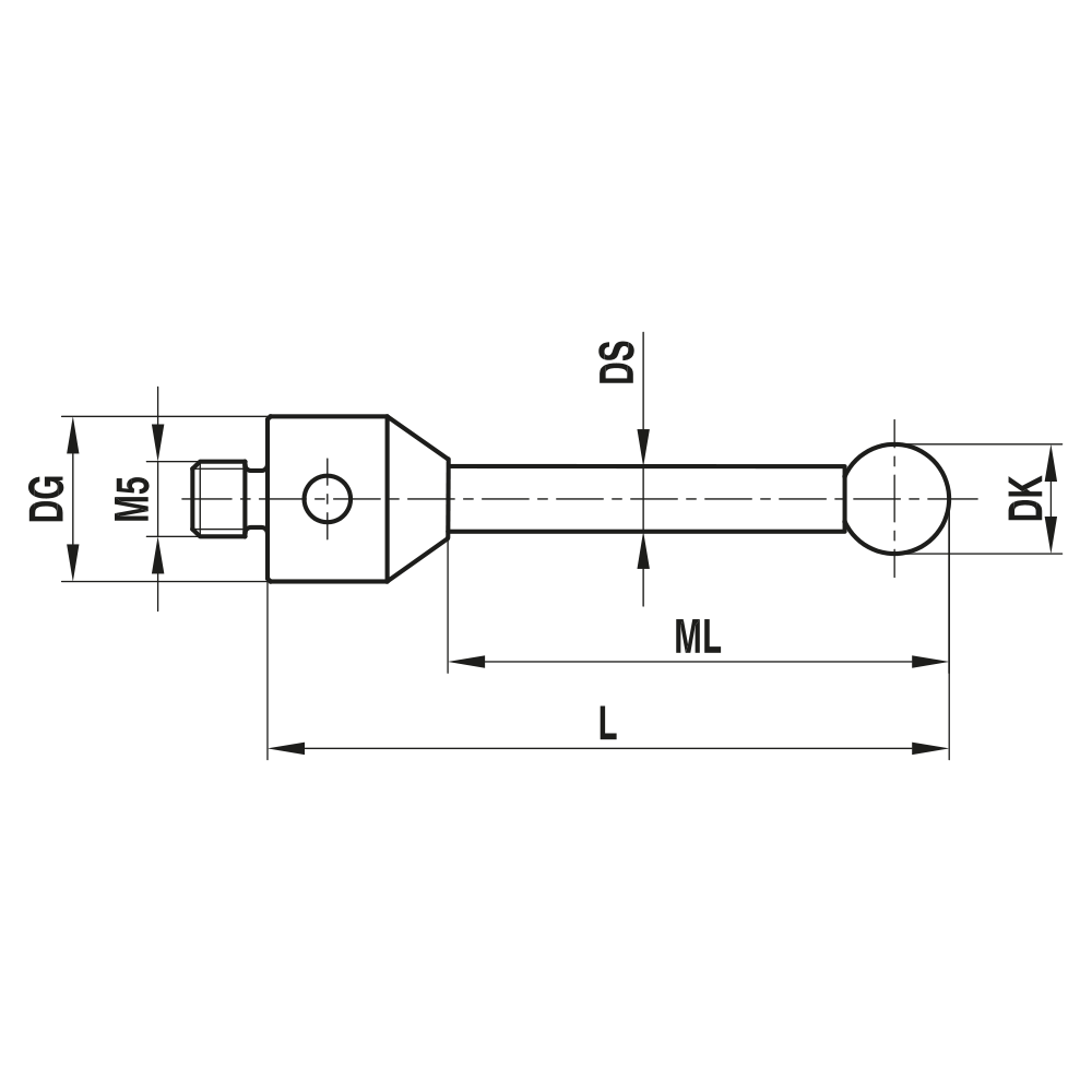 Drawing of product TH M5 080 11 063