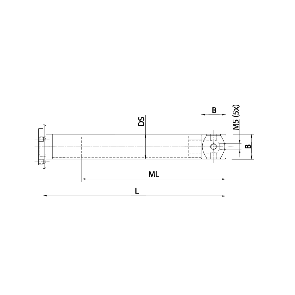 Drawing of product TV M5 018 20 120