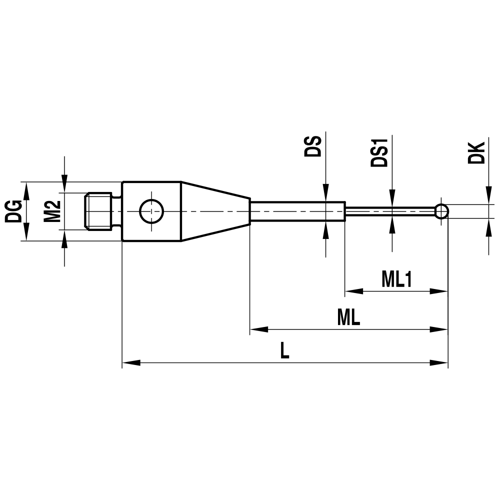 Drawing of product TH M2 0025 03 017